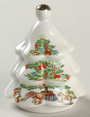 Home For The Holidays (No Gold Band) Figural Pepper Shaker