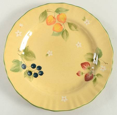 Garden Glow Salad Plate
