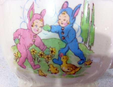Bunny Ware Teapot & Lid