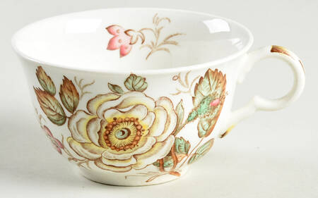 Old Rose Flat Cup