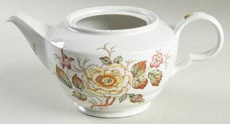 Old Rose Teapot No Lid