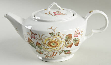Old Rose Teapot & Lid