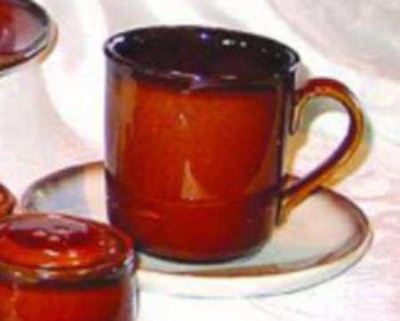 Painted Desert (Coupe) Flat Cup & Saucer Set