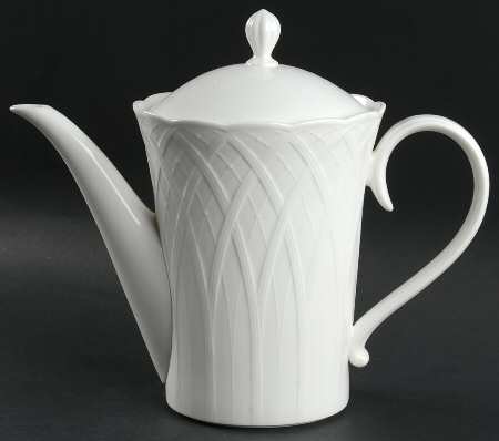 White House Coffee Pot & Lid