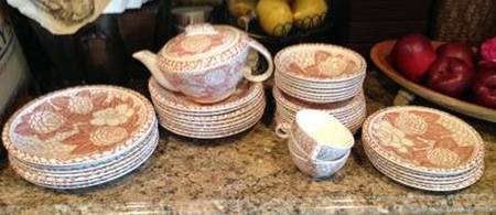 Glamour Brown Teapot & Lid