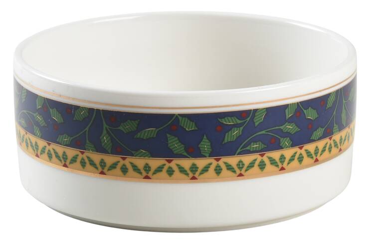 Holiday Music Round Box No Lid