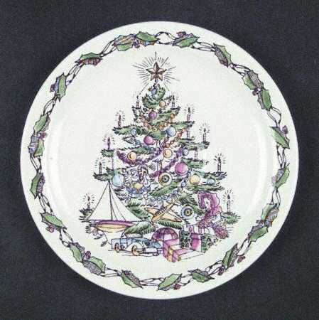 Christmas Tree Saucer