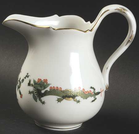 Dragon Green (Red Dot Accent) Creamer