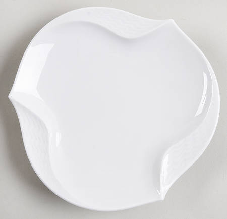Wave White 6" Ashtray