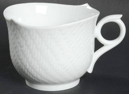 Wave White Breakfast Cup