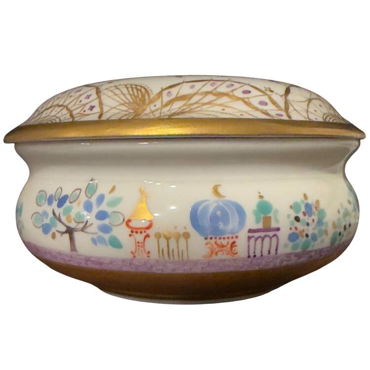 1001 Nights 3" Round Box & Lid