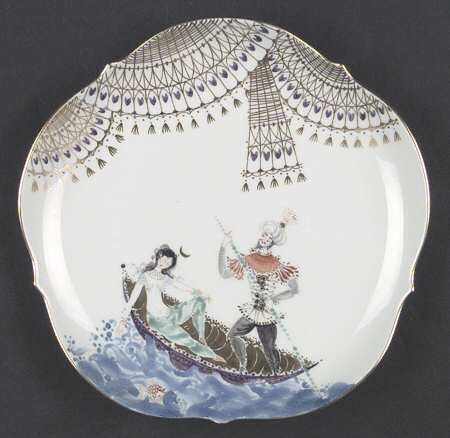 1001 Nights Salad/Dessert Plate