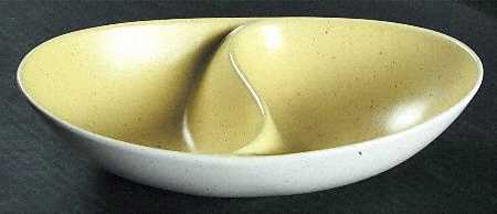 Monte Carlo 11" Oval Divided Vegetable Bowl
