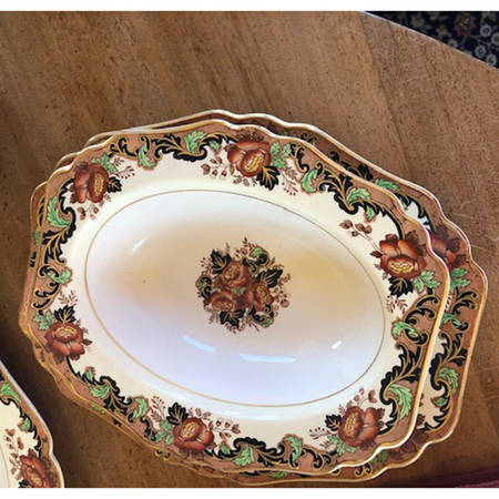 Victoria 9" Oval Vegetable Bowl