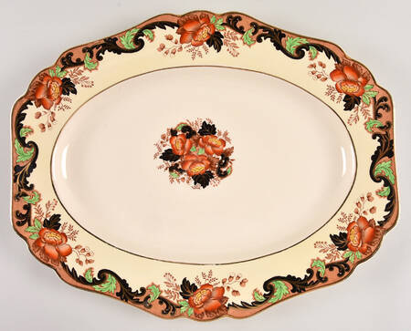 Victoria 16" Oval Serving Platter