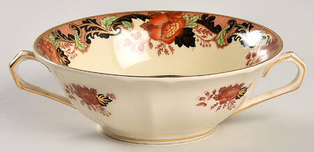Victoria Footed Cream Soup Bowl