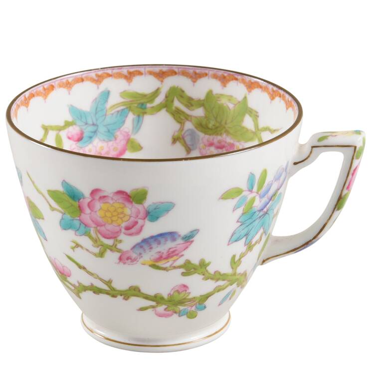 Cuckoo (Smooth, White, Globe Bks) Footed Cup