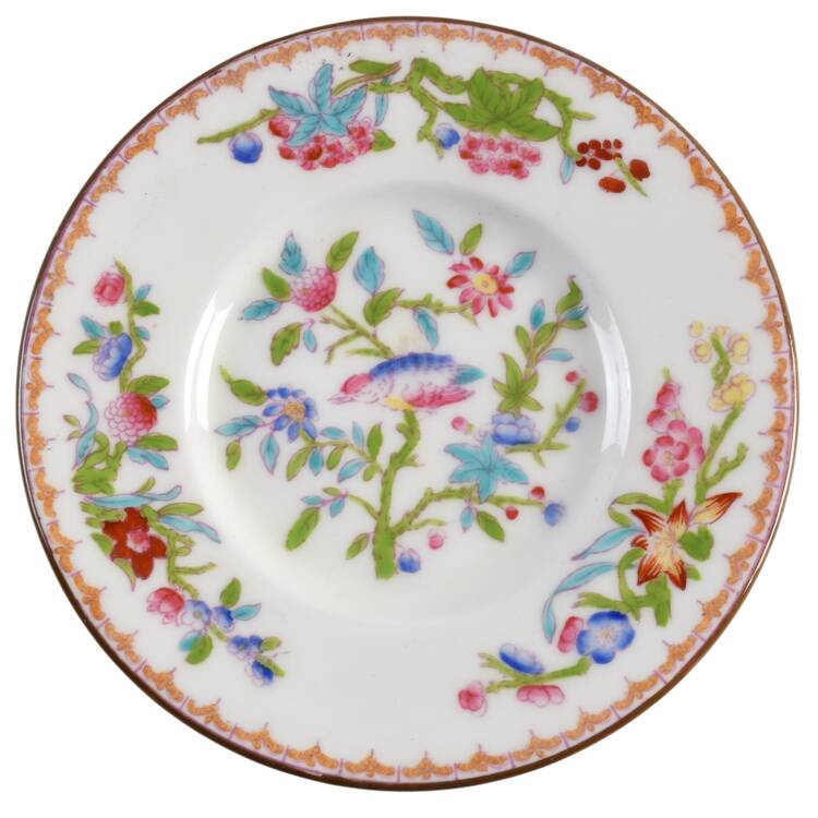 Cuckoo (Smooth, White, Globe Bks) Saucer for Ramekin