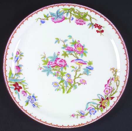 Cuckoo (Smooth, White, Globe Bks) Cake Plate