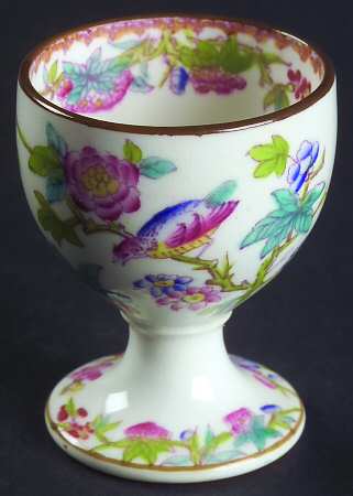 Cuckoo (Smooth, White, Globe Bks) Single Egg Cup