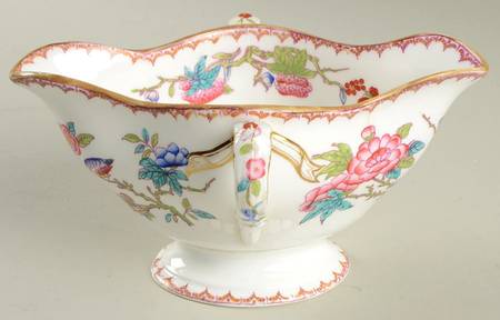 Cuckoo (Smooth, White, Globe Bks) Gravy Boat