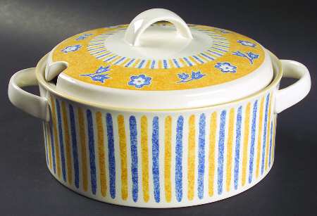 Spring Court Yellow Tureen &  Lid