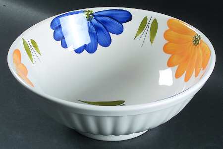 Italian Daisy 12" Round Serving Bowl
