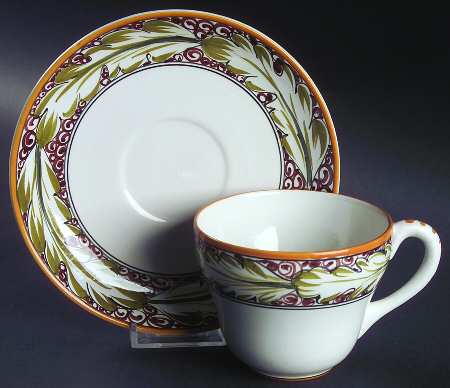 MCI12 Flat Cup & Saucer Set