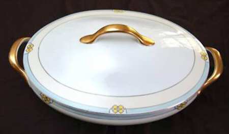 MEI604 Oval Covered Vegetable
