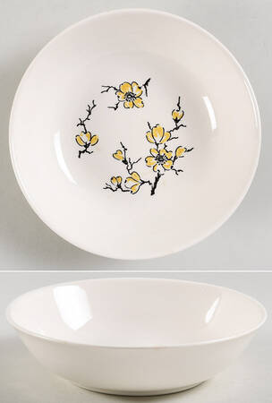Dixie Dogwood Coupe Cereal Bowl