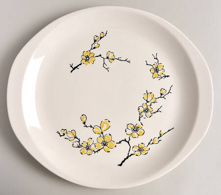 Dixie Dogwood 11" Oval Serving Platter