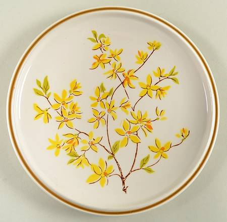 Summer Setting Salad Plate