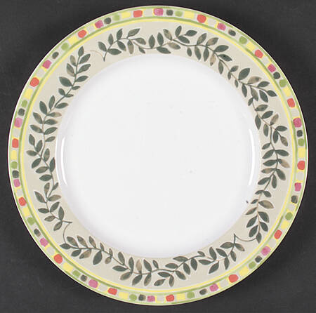 Park Row Green Dinner Plate