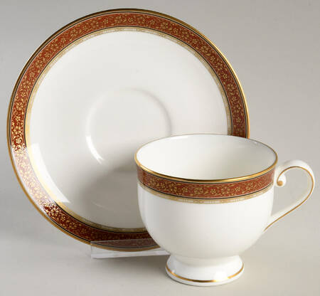 Maywood Footed Cup & Saucer Set