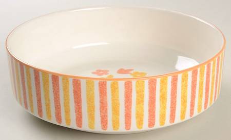 Spring Court Rust 8" Round Vegetable Bowl