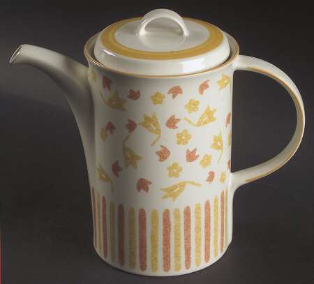 Spring Court Rust Coffee Pot & Lid
