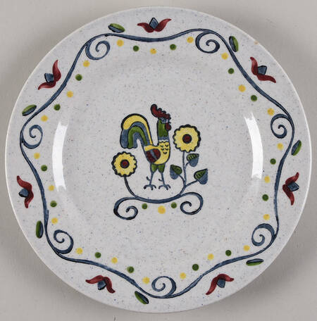 Country Fair Salad Plate