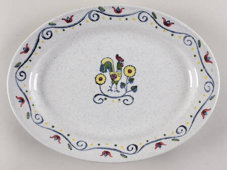 Country Fair 13" Oval Serving Platter