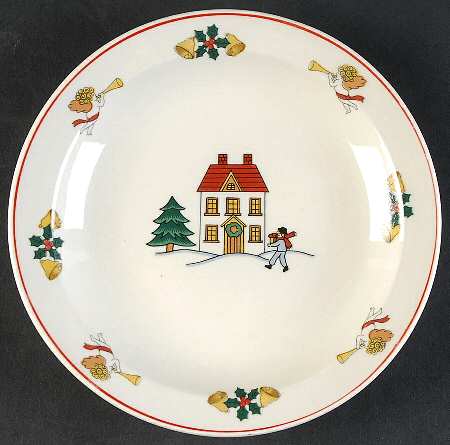 Joy of Christmas Bread & Butter Plate