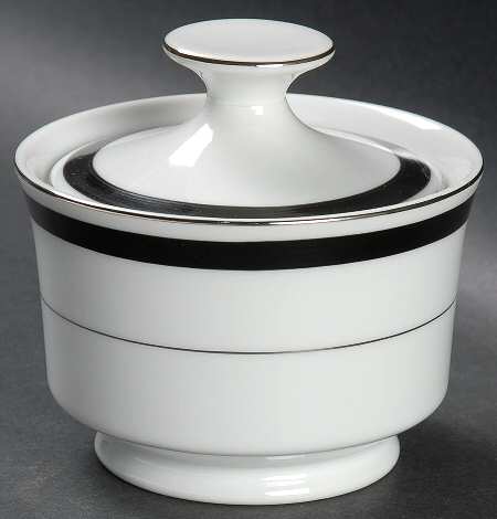 Courier Sugar Bowl & Lid