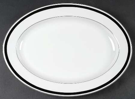 Courier 14" Oval Serving Platter