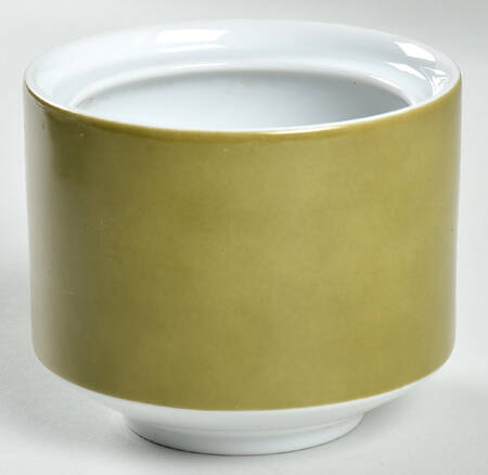 Tawny Green Sugar Bowl No Lid