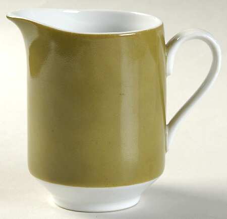 Tawny Green Creamer by Mikasa