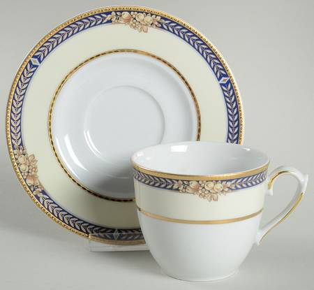 Afternoon Tea Flat Cup & Saucer Set