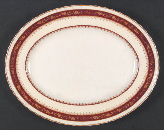 3594 14" Oval Serving Platter