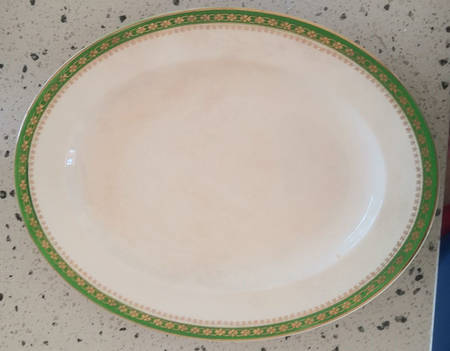 MEA77 12" Oval Serving Platter