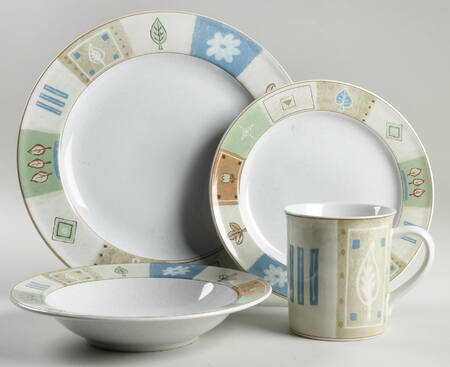 Country Quilt 4 Piece Place Setting