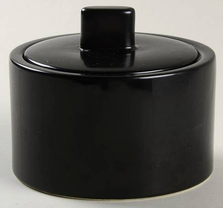 Synergy Black Sugar Bowl & Lid