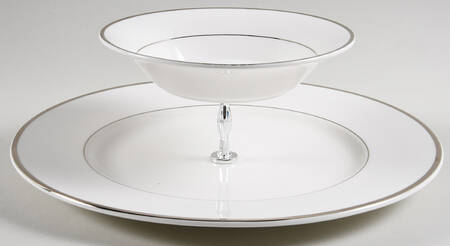 Cameo Platinum 3 1/4"-3 7/8" Chip & Dip/Veg Set 2 Pce (DP/FR) HC