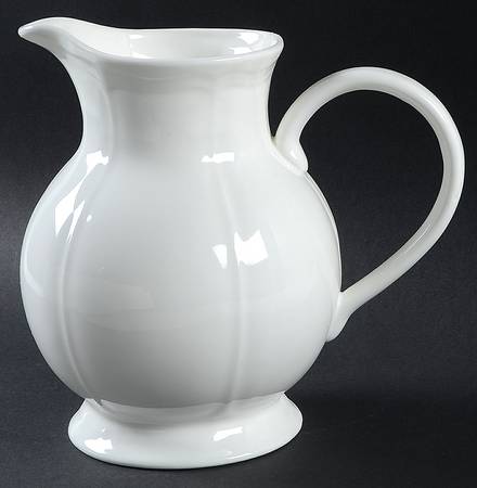 Antique White (Not Bone) 62 Oz Pitcher